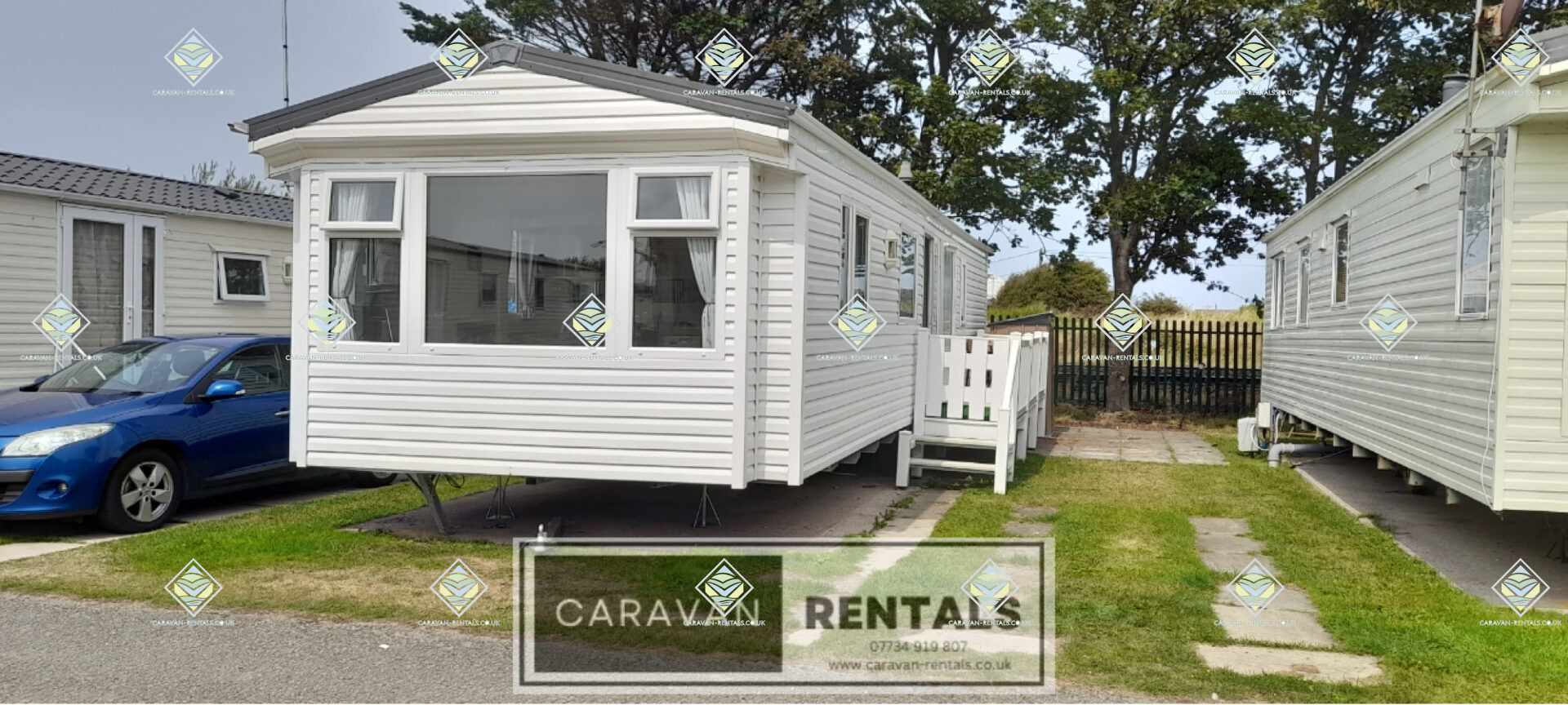 W757, Lyons Winkups, Towyn 3 Bedroom Caravan (Sleeps 8) with WiFi, Gated Decking & Air Fryer – Lyons Winkups, Towyn
